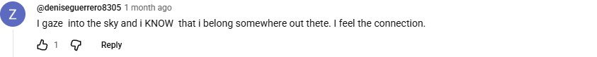 YouTube comment by @deniseguerrero8305